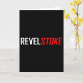 Revelstoke, Brits-Columbia Kaart (Gele Bloem)