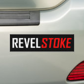 Revelstoke Bumpersticker (Op auto)