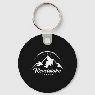 Revelstoke Canada Skigebied Snowboarden Sleutelhanger