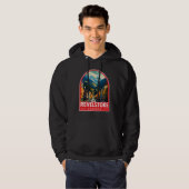 Revelstoke Canada Travel Art Vintage Hoodie (Voorkant volledig)