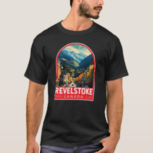 Revelstoke Canada Travel Art Vintage T-shirt
