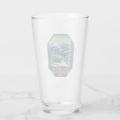 Revelstoke Canada Winter Vintage Glas (Achterkant)