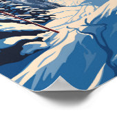 Revelstoke Canada Winter Vintage Poster (Hoek)