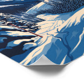 Revelstoke Canada Winter Vintage Poster (Hoek)