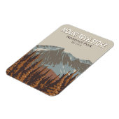 Revelstoke National Park Travel Art monteren Magneet (Linkerzijde)