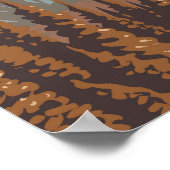 Revelstoke National Park Travel Art monteren Poster (Hoek)