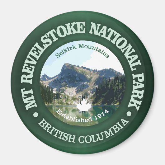 Revelstoke NP monteren Magneet (Voorkant)