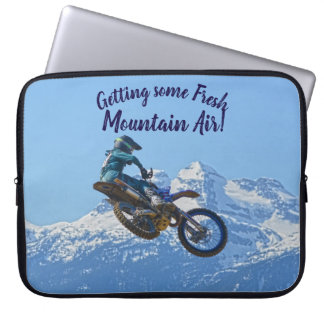 Revelstoke Ride - MotoX Racing in British Columbia Laptop Sleeve