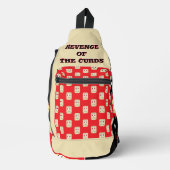 Revenge of the Curds Print Cut Sew Bag Sling Bag (Voorkant)