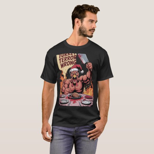 Revenge Turkey Terror T-shirt (Voorkant volledig)
