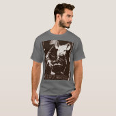 Revenge vegetariancaesium family retro t-shirt (Voorkant volledig)