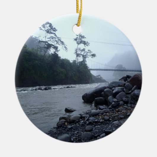 Reventazon River FL Sectie Costa Rica Ornament (Voorkant)
