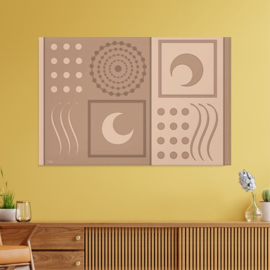 Rever 2 canvas afdruk (Insitu (Woonkamer))