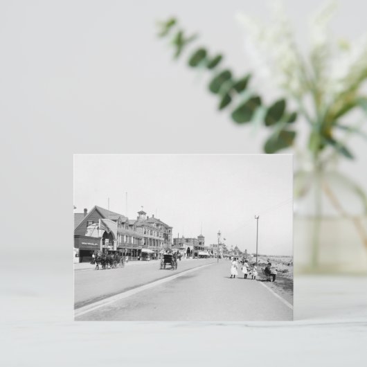 Revere Beach, Massachusetts, 1905 Briefkaart (Staand voorkant)