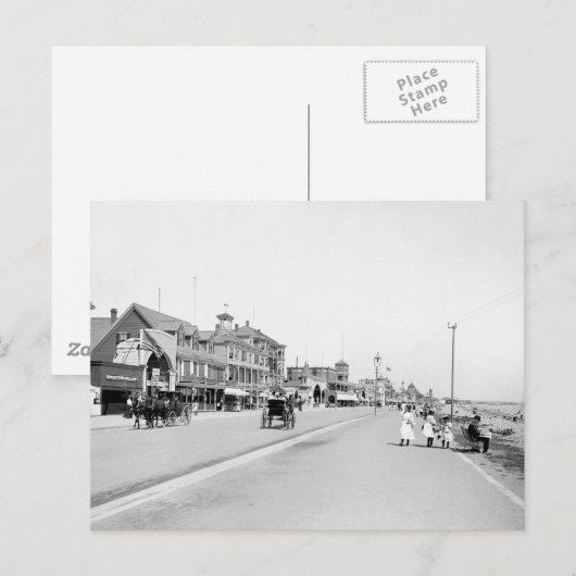 Revere Beach, Massachusetts, 1905 Briefkaart (Voorkant / Achterkant)