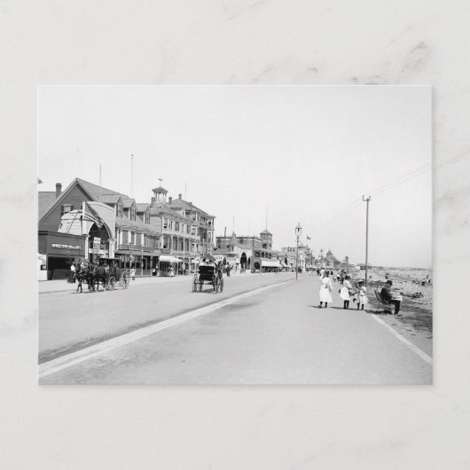 Revere Beach, Massachusetts, 1905 Briefkaart (Voorkant)