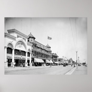 Revere Beach, Massachusetts, 1905 Poster