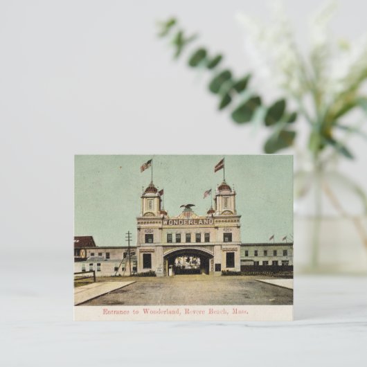  Revere Beach, Massachusetts Briefkaart (Staand voorkant)