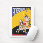 Revere Beach zondag Muismat (Met muis)