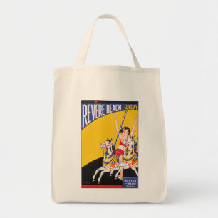 Revere Beach zondag Tote Bag