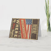 Revere Massachusetts Kaart (Voorkant)