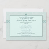 Revered Paisley Religieuze Uitnodiging (Voorkant)