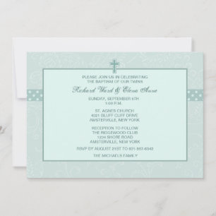 Revered Paisley Religieuze Uitnodiging