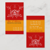 Revered Sacred Pure Lotus Boutique Visitekaartje (Voorkant / Achterkant)