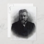 Reverend Charles Haddon Spurgeon Briefkaart (Voorkant / Achterkant)