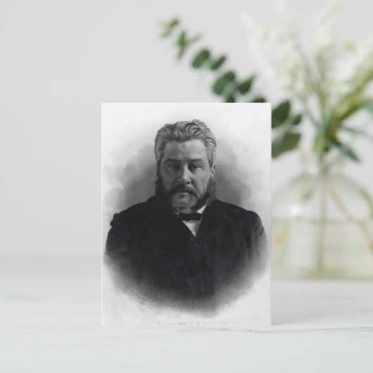 Reverend Charles Haddon Spurgeon Briefkaart (Staand voorkant)
