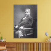 Reverend Charles Haddon Spurgeon Canvas Afdruk (Insitu (Woonkamer))
