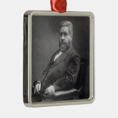 Reverend Charles Haddon Spurgeon Metalen Ornament (Rechts)