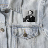 Reverend Charles L. Dodgson 1863 Vierkante Button 5,1 Cm (In situ)