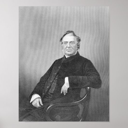 Reverend Hugh Stowell, gegraveerd door D. J. Pound Poster (Voorkant)