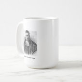 Reverend Thomas Bayes Coffee Mok (Voorkant links)