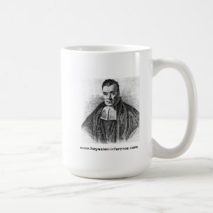 Reverend Thomas Bayes Coffee Mok