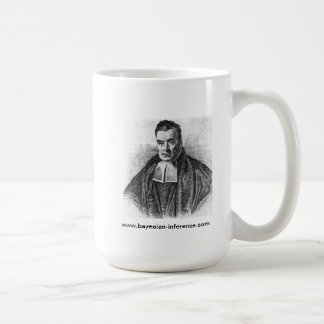 Reverend Thomas Bayes Coffee Mok