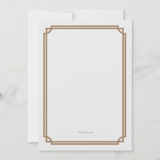 Reverent Cross Ordination Kaart (Achterkant)