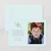 Reverent Cross Religieuze Foto Hartelijk dank Bedankkaart (Voorkant / Achterkant)