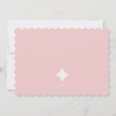 Reverent Cross Religieuze Foto Uitnodiging (Achterkant)