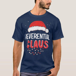Reverential Santa Claus Kerstmis Matching Costume T-shirt