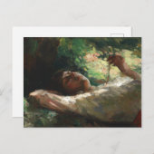 Reverie (door Ipolit Strâmbu) Briefkaart (Voorkant / Achterkant)