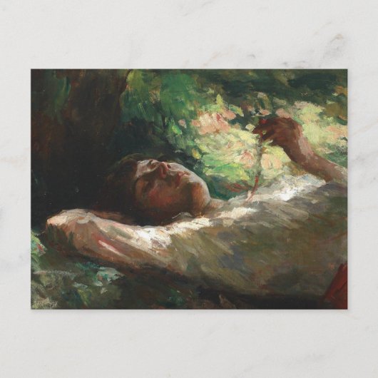 Reverie (door Ipolit Strâmbu) Briefkaart (Voorkant)