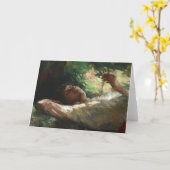 Reverie (door Ipolit Strâmbu) Kaart (Gele Bloem)