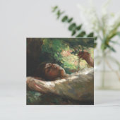 Reverie (door Ipolit Strâmbu) Kaart (Staand voorkant)