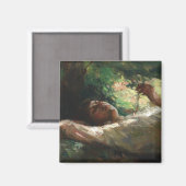 Reverie (door Ipolit Strâmbu) Magneet (Voorkant / Achterkant)