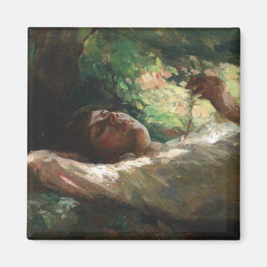 Reverie (door Ipolit Strâmbu) Magneet (Voorkant)