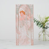 Reverie du Soir (1899) Bladwijzer Menu (Staand voorkant)