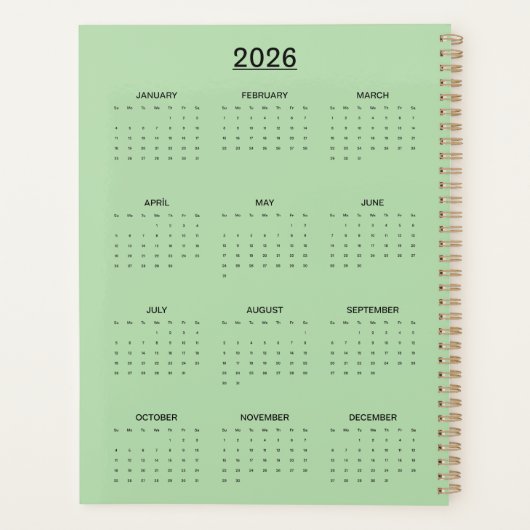 Reverie du Soir (1899) Planner (Achterkant)