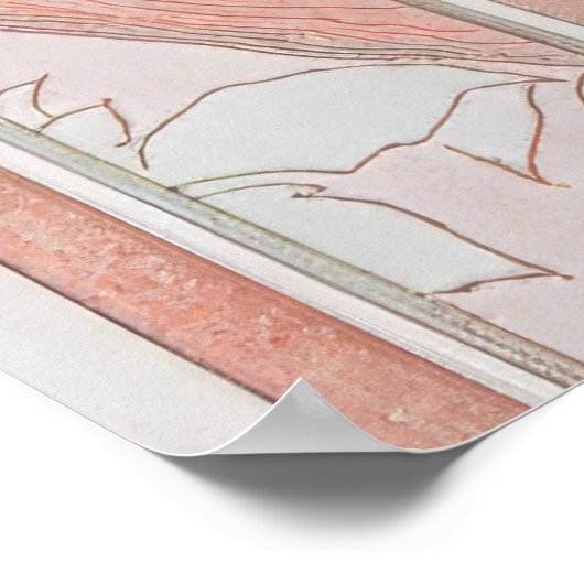 Reverie du Soir (1899) Poster (Hoek)